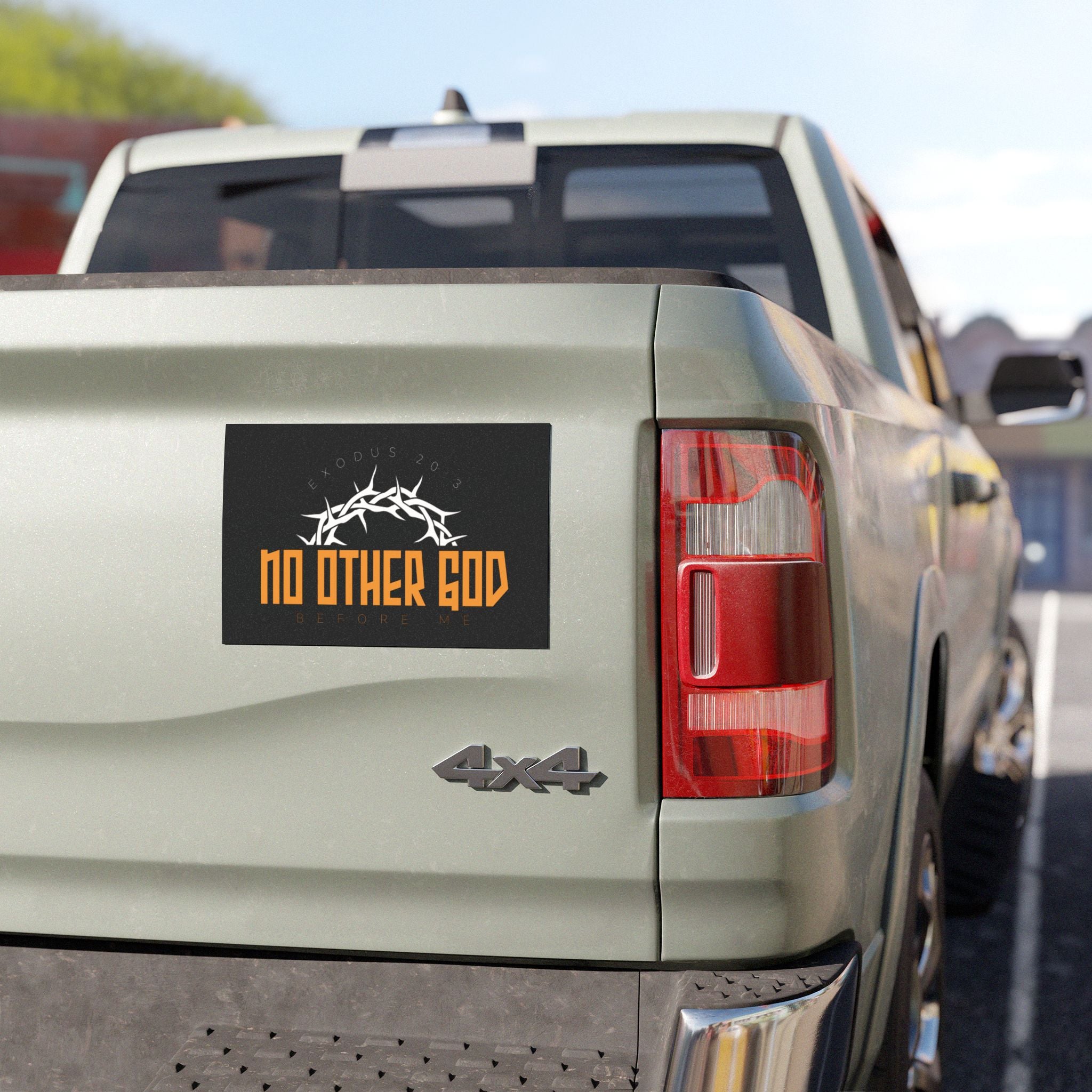 Be Kind & No Other God Car Magnet