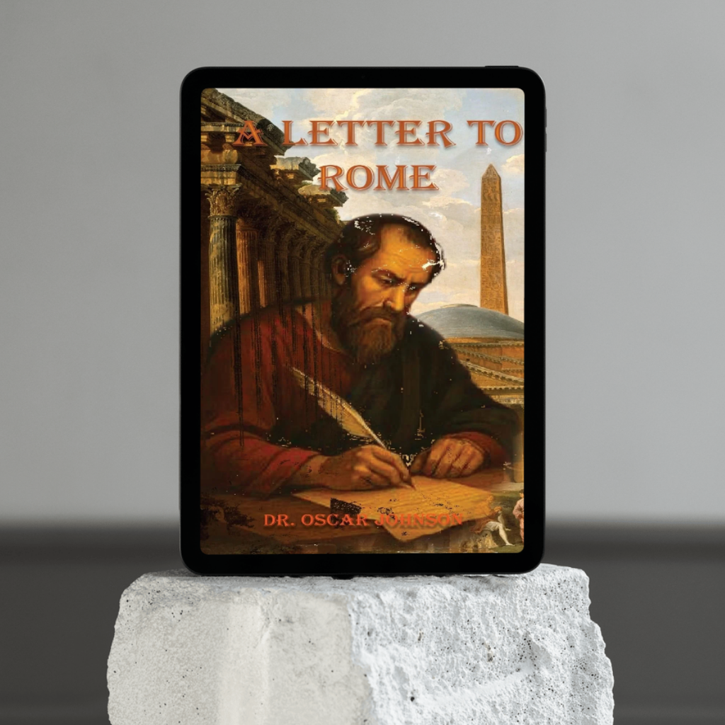 Book cover of 'A Letter to Rome', a Christian Book on Romans