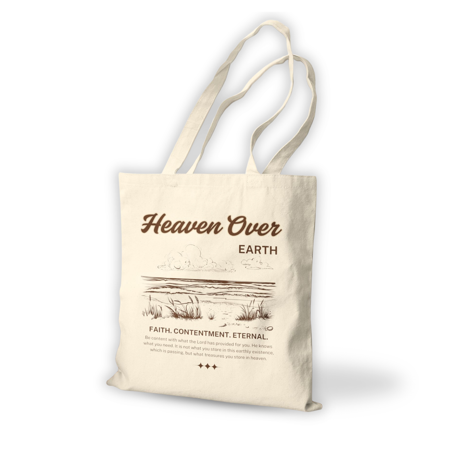 Beyond The Earth Canvas Tote Bag