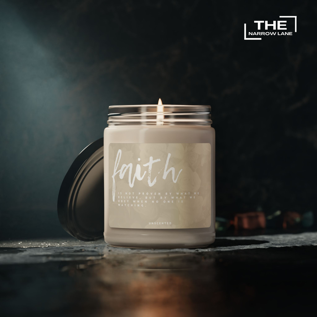 Faith Scented Soy Candle 9oz | Personalized