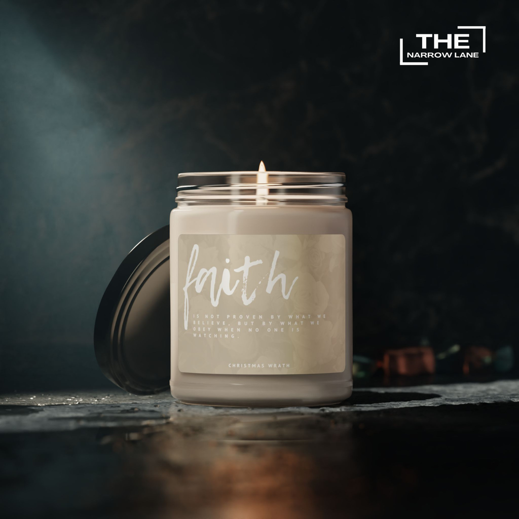 Faith Scented Soy Candle 9oz | Personalized