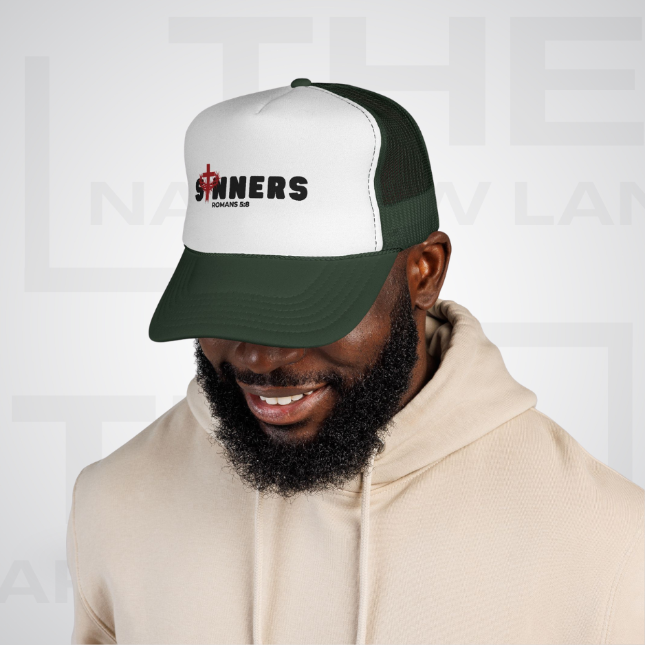 Still Sinners Trucker Cap | Romans 3:6