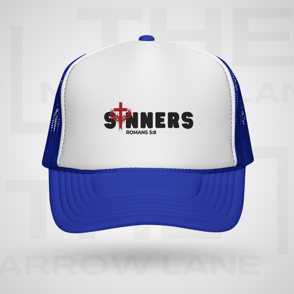 Still Sinners Trucker Cap | Romans 3:6