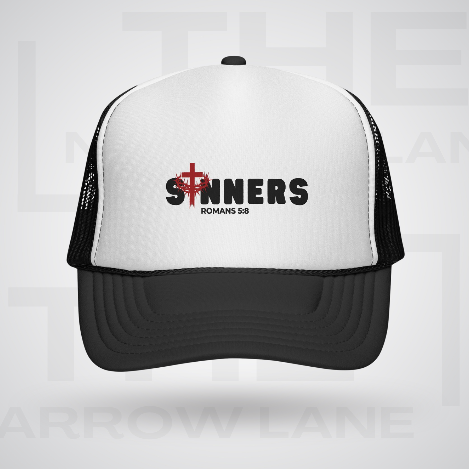 Still Sinners Trucker Cap | Romans 3:6
