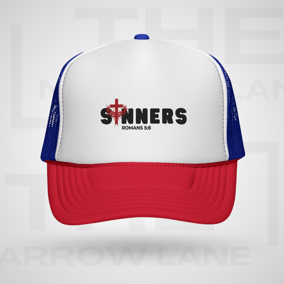 Still Sinners Trucker Cap | Romans 3:6