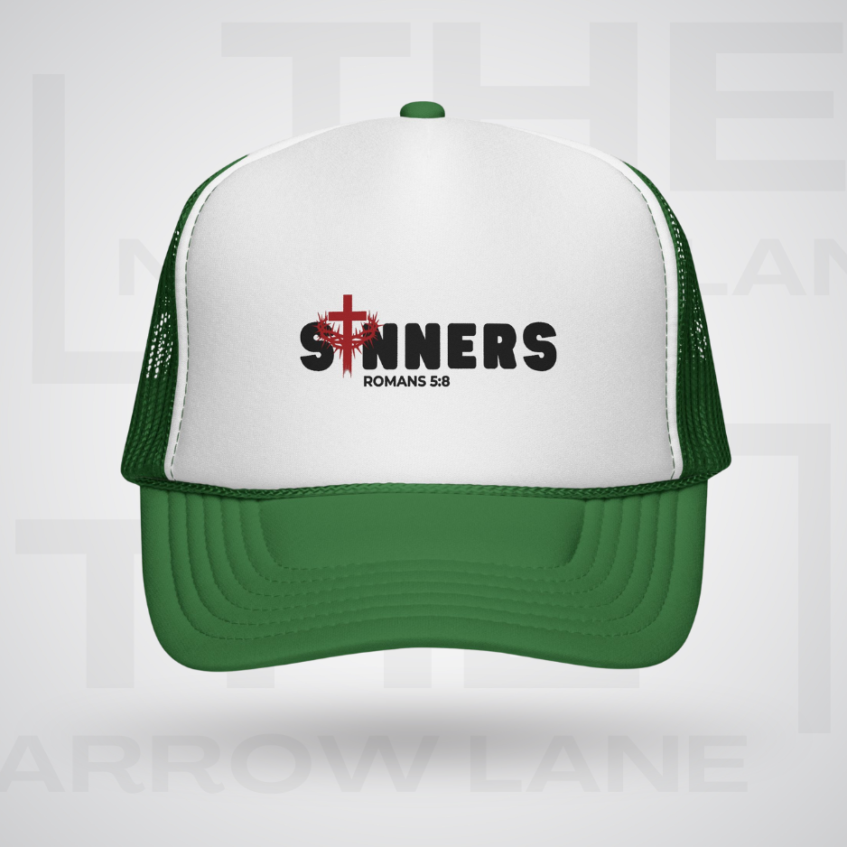 Still Sinners Trucker Cap | Romans 3:6