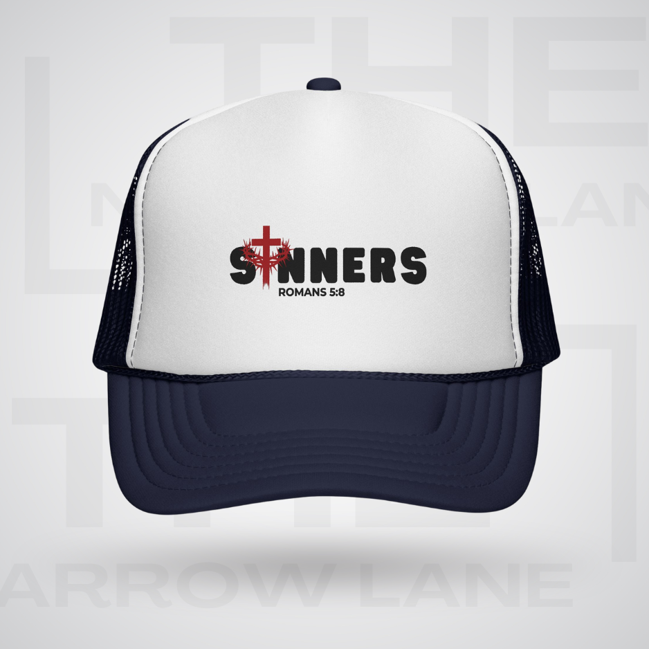 Still Sinners Trucker Cap | Romans 3:6