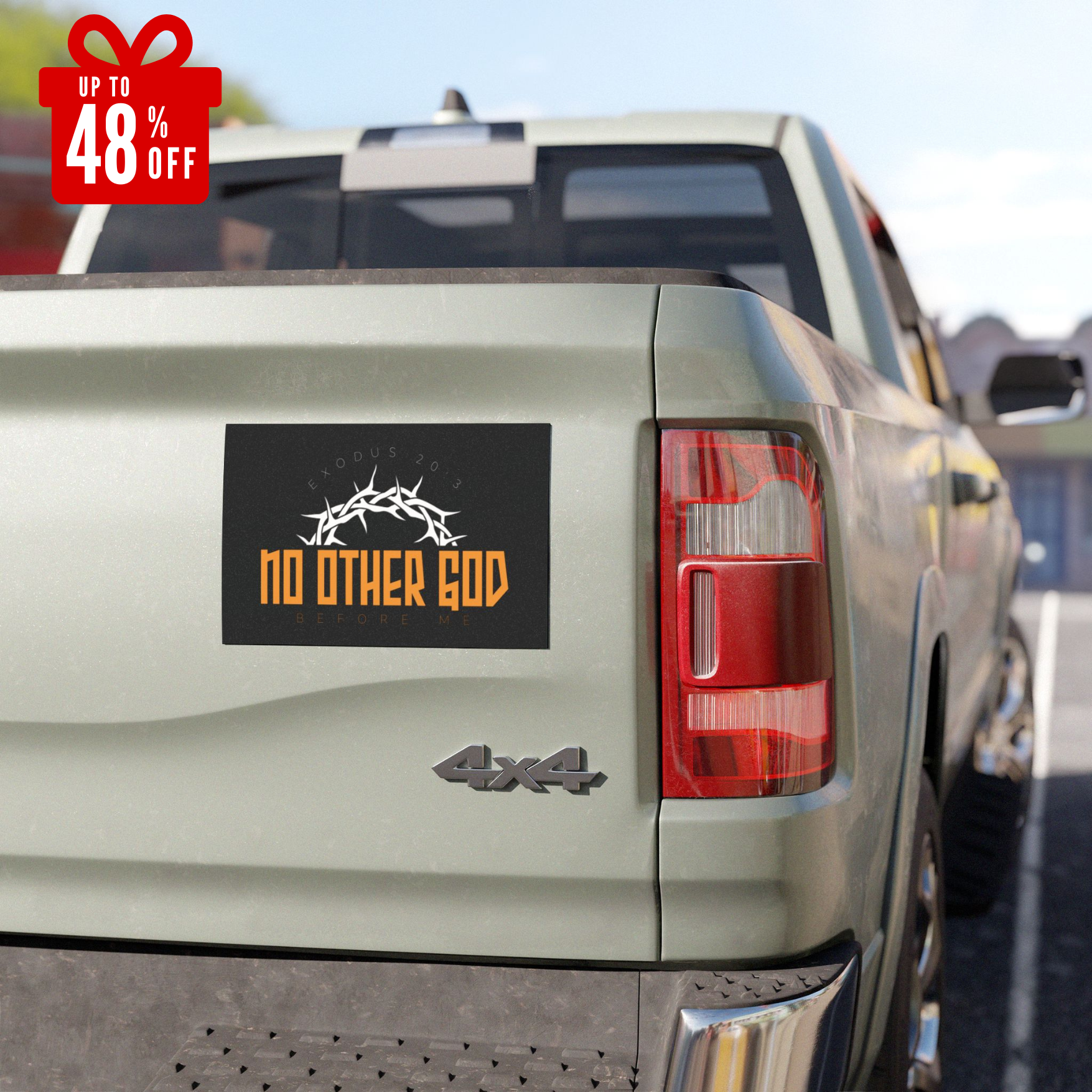 Be Kind & No Other God Car Magnet