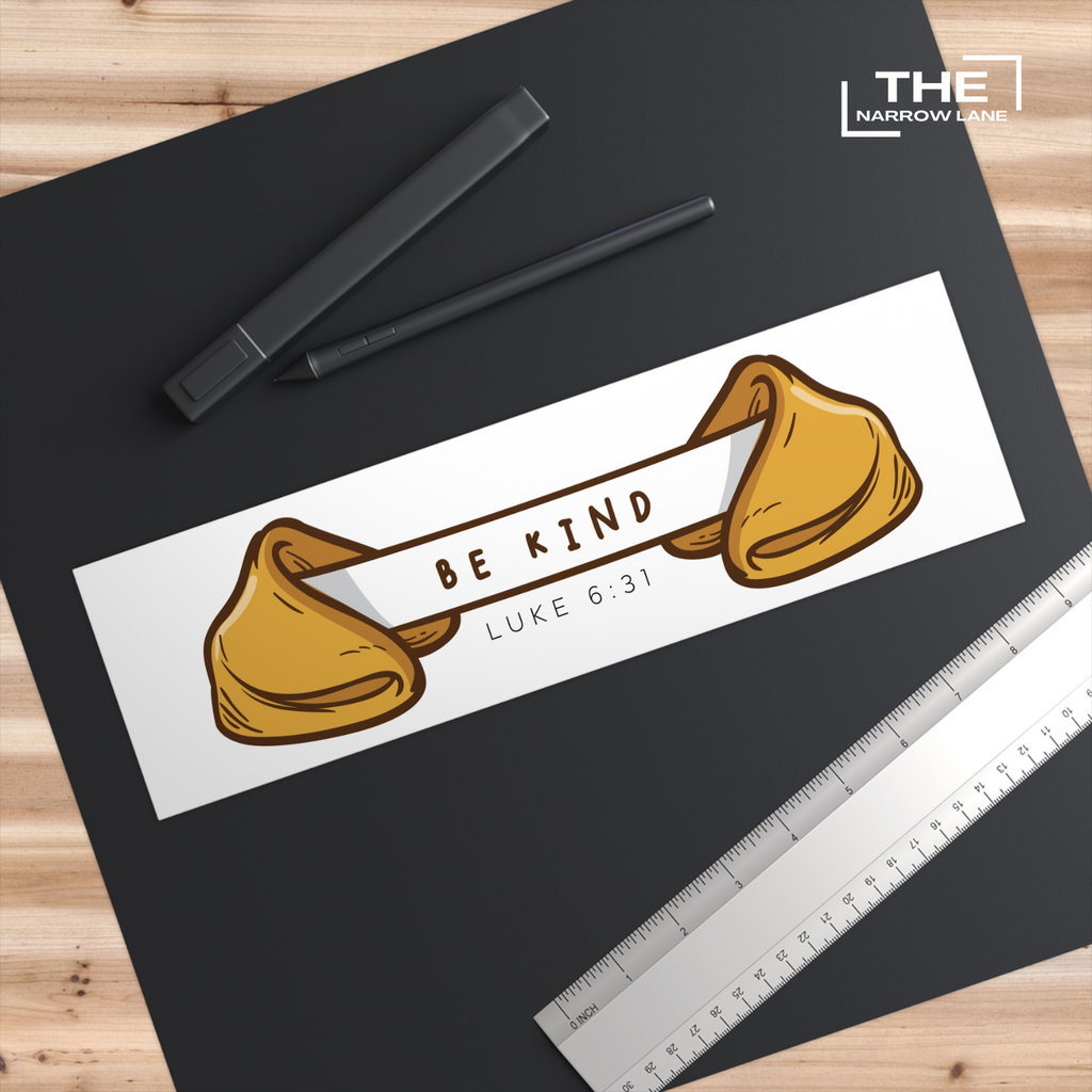 Be Kind & No Other God Bumper Sticker