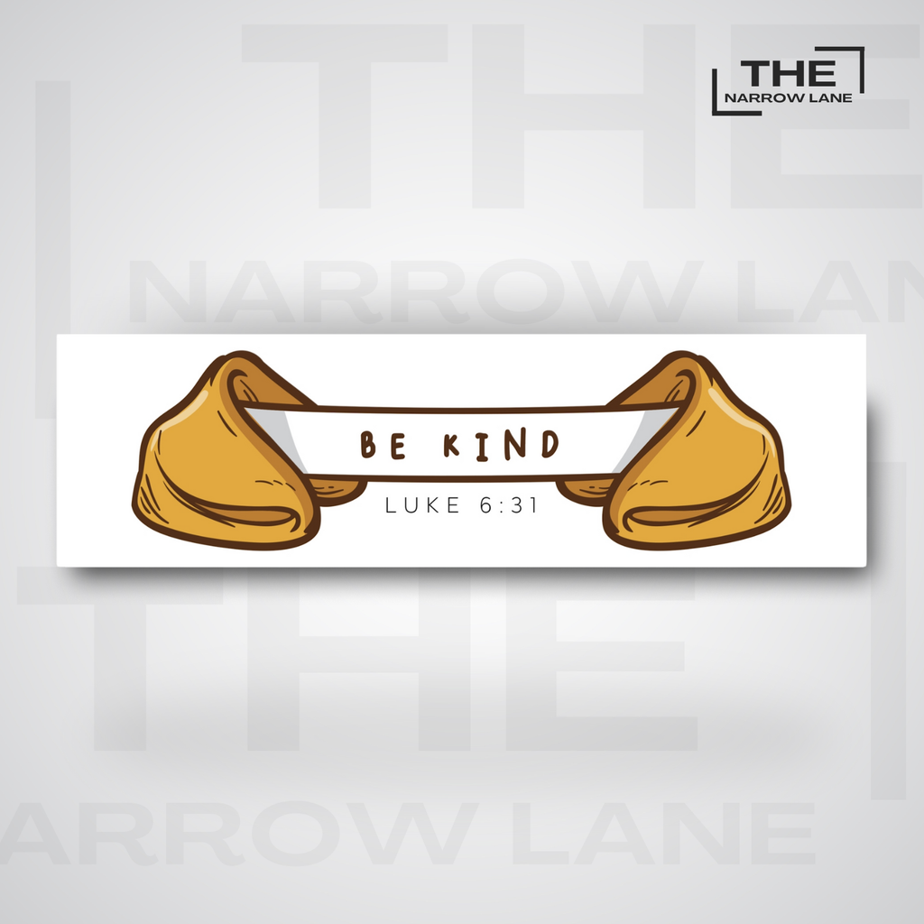 Be Kind & No Other God Bumper Sticker