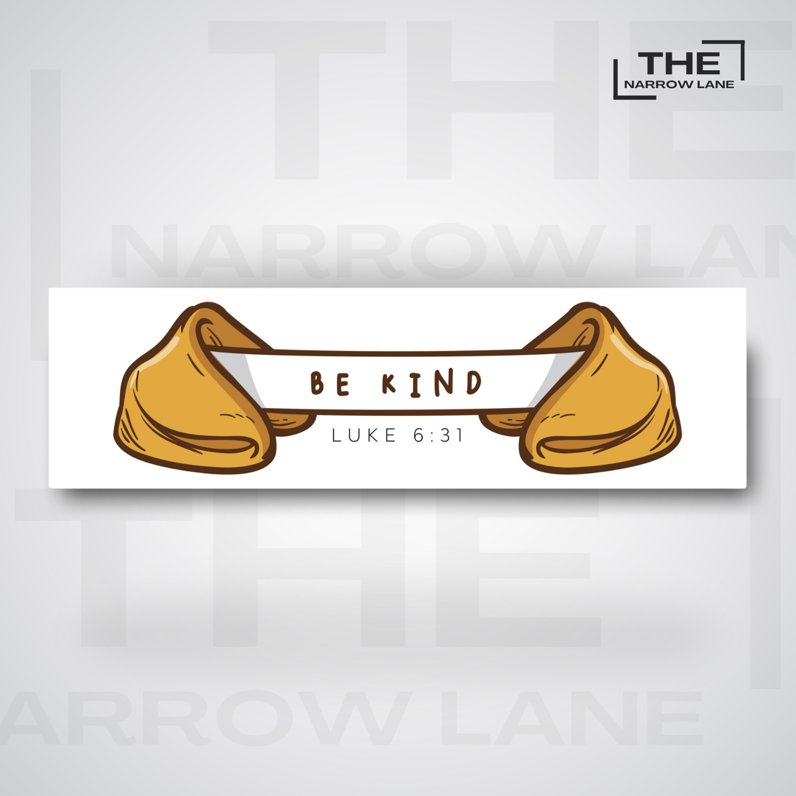 Be Kind & No Other God Bumper Sticker