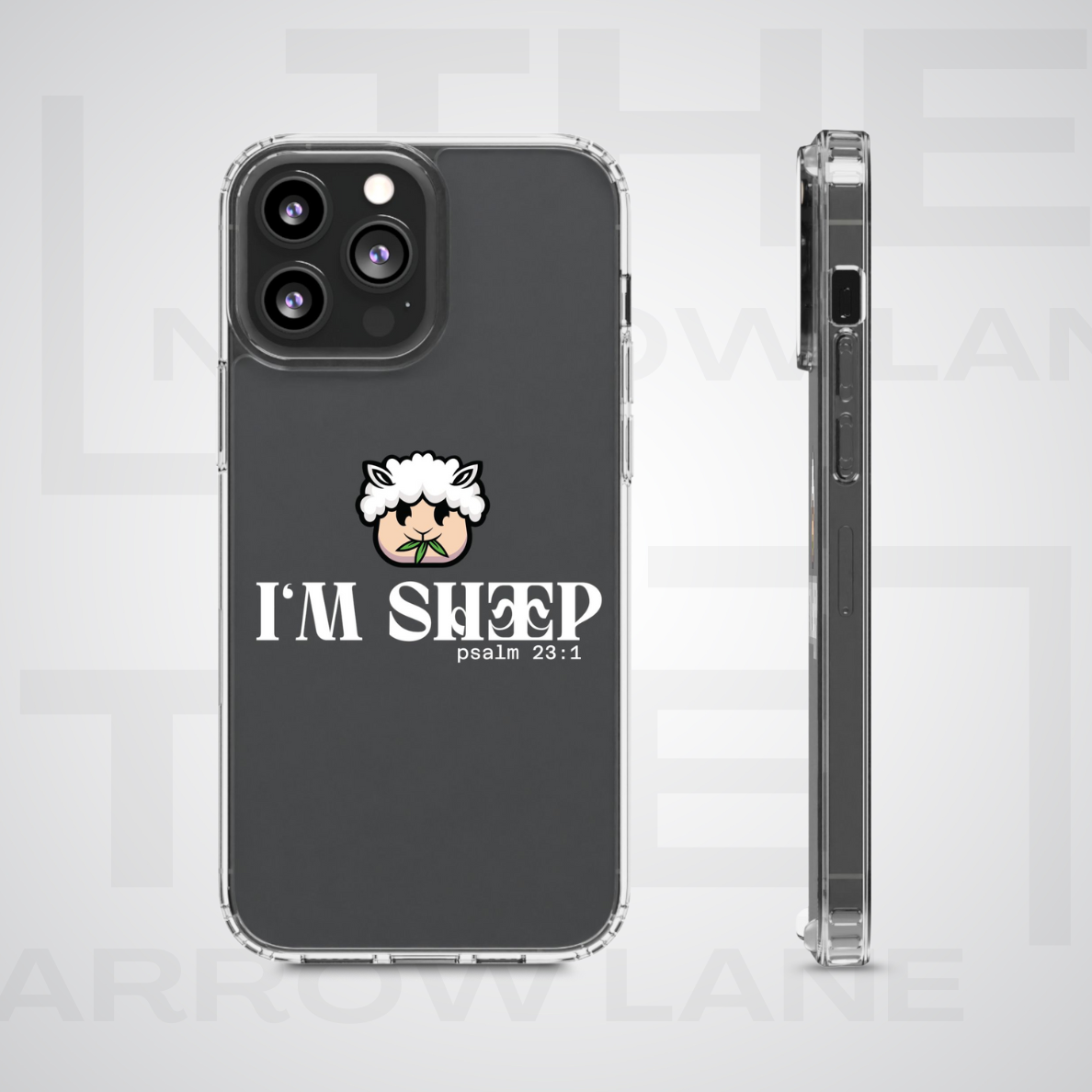 I'm Sheep Clear Phone Case