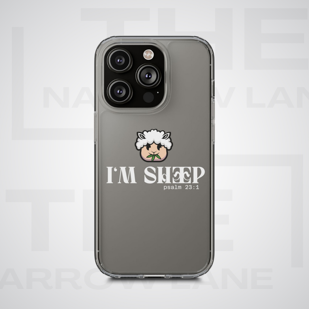 I'm Sheep Clear Phone Case