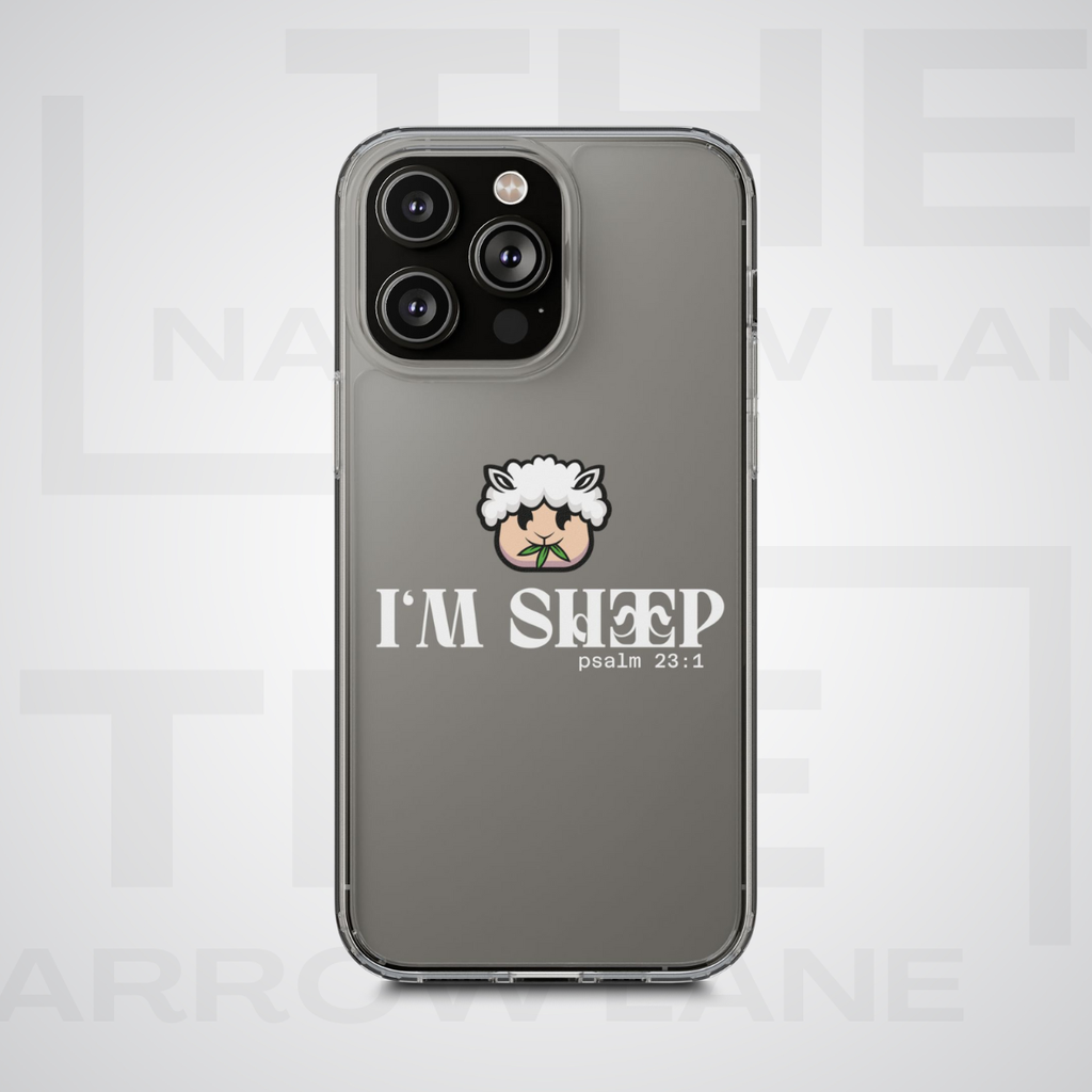 I'm Sheep Clear Phone Case