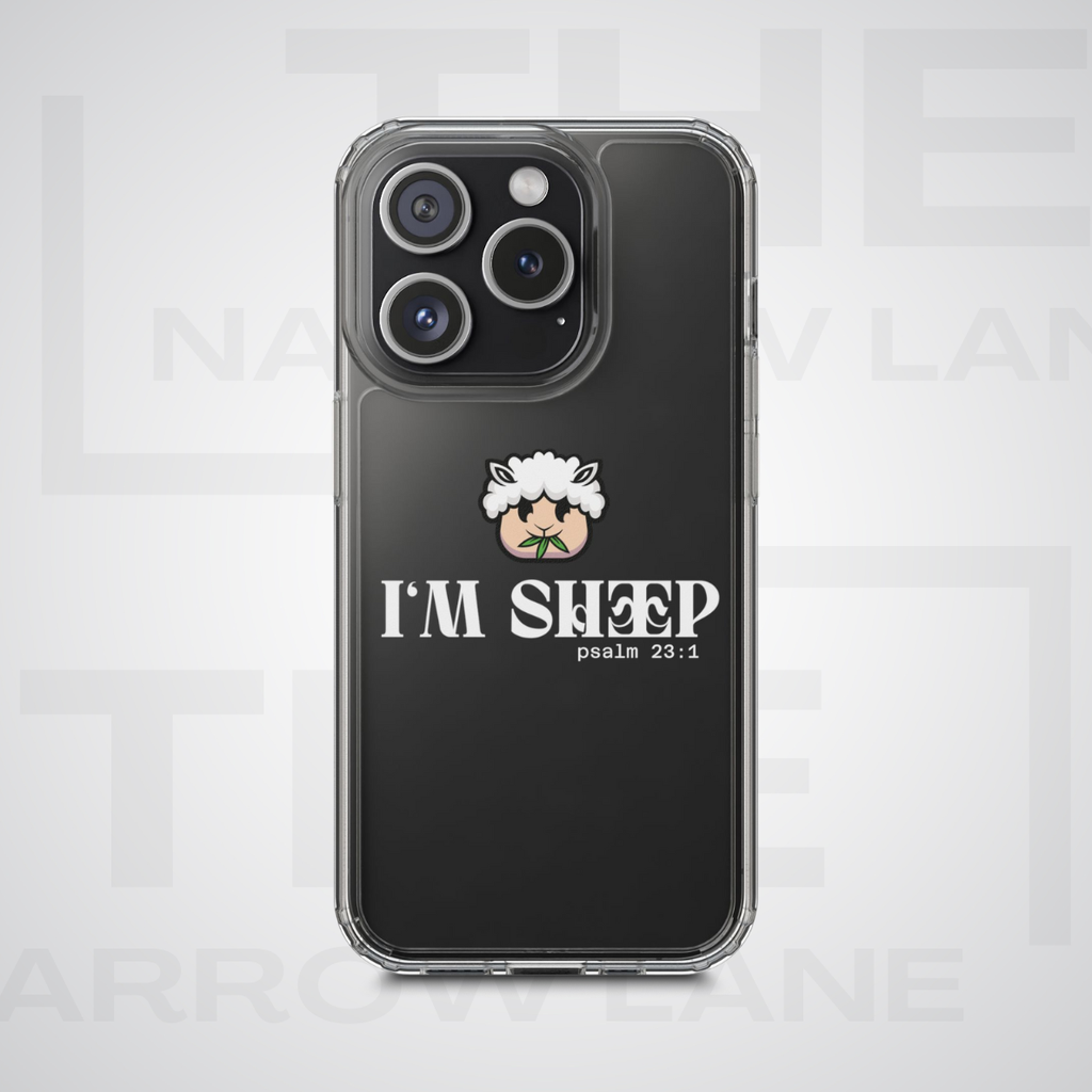 I'm Sheep Clear Phone Case