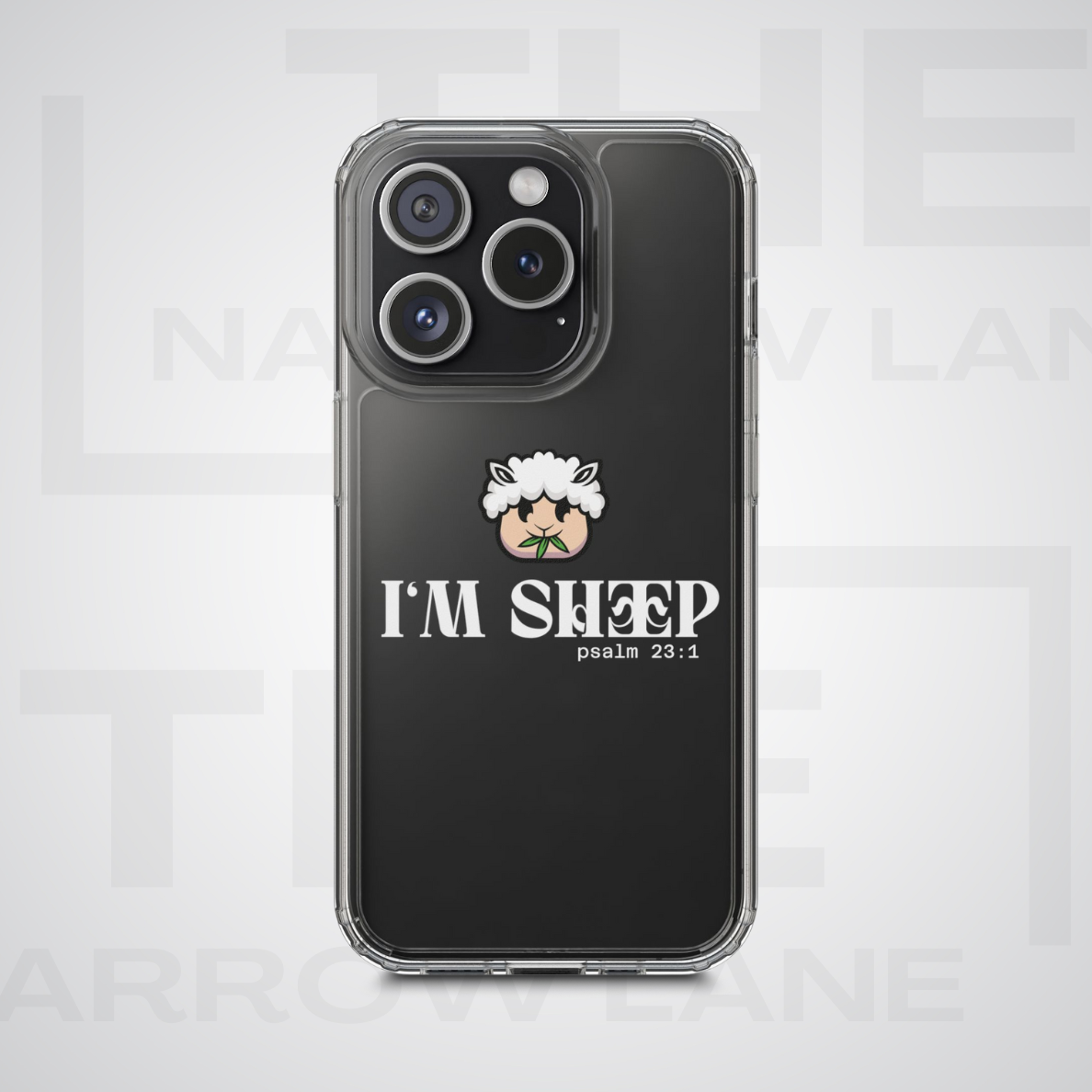 I'm Sheep Clear Phone Case