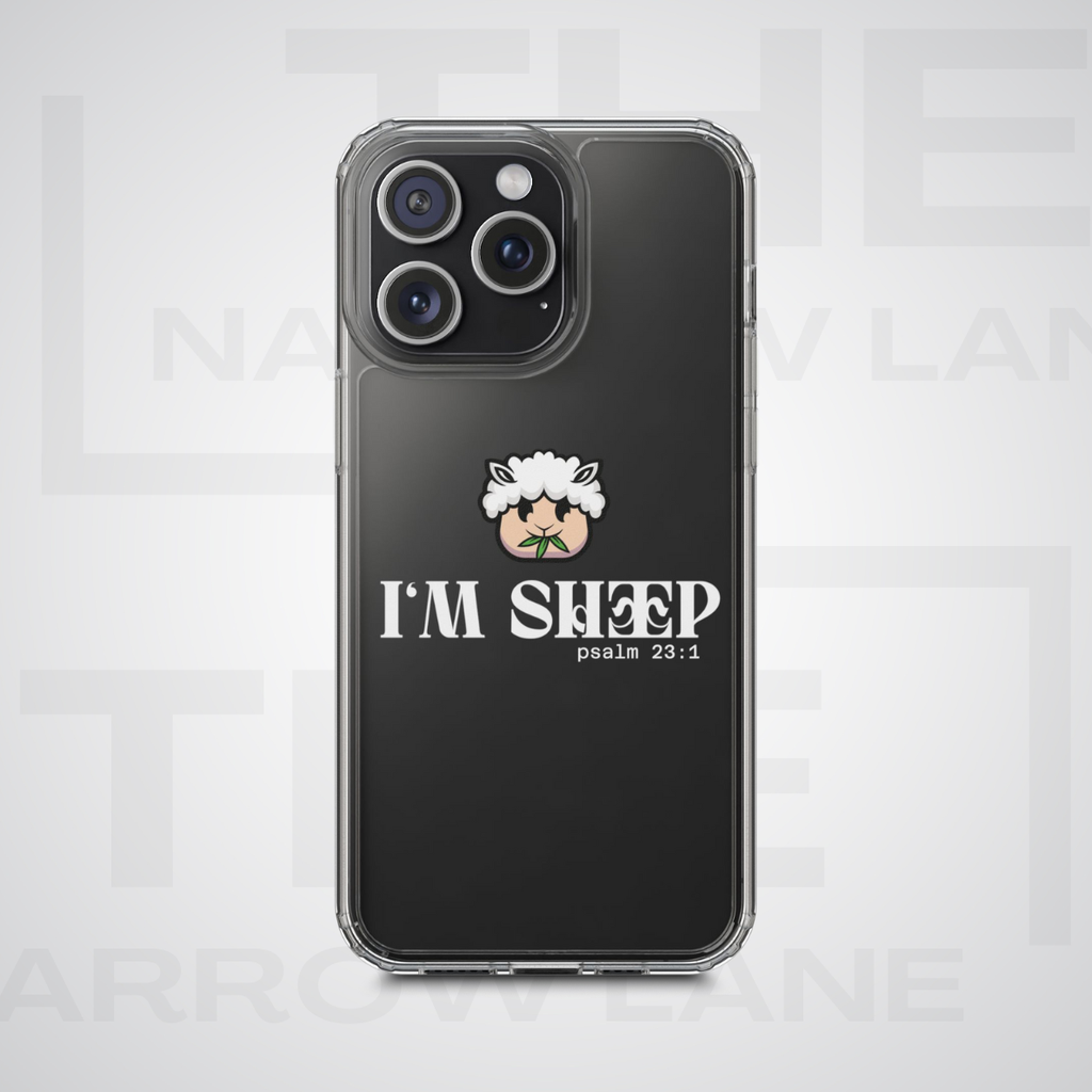 I'm Sheep Clear Phone Case