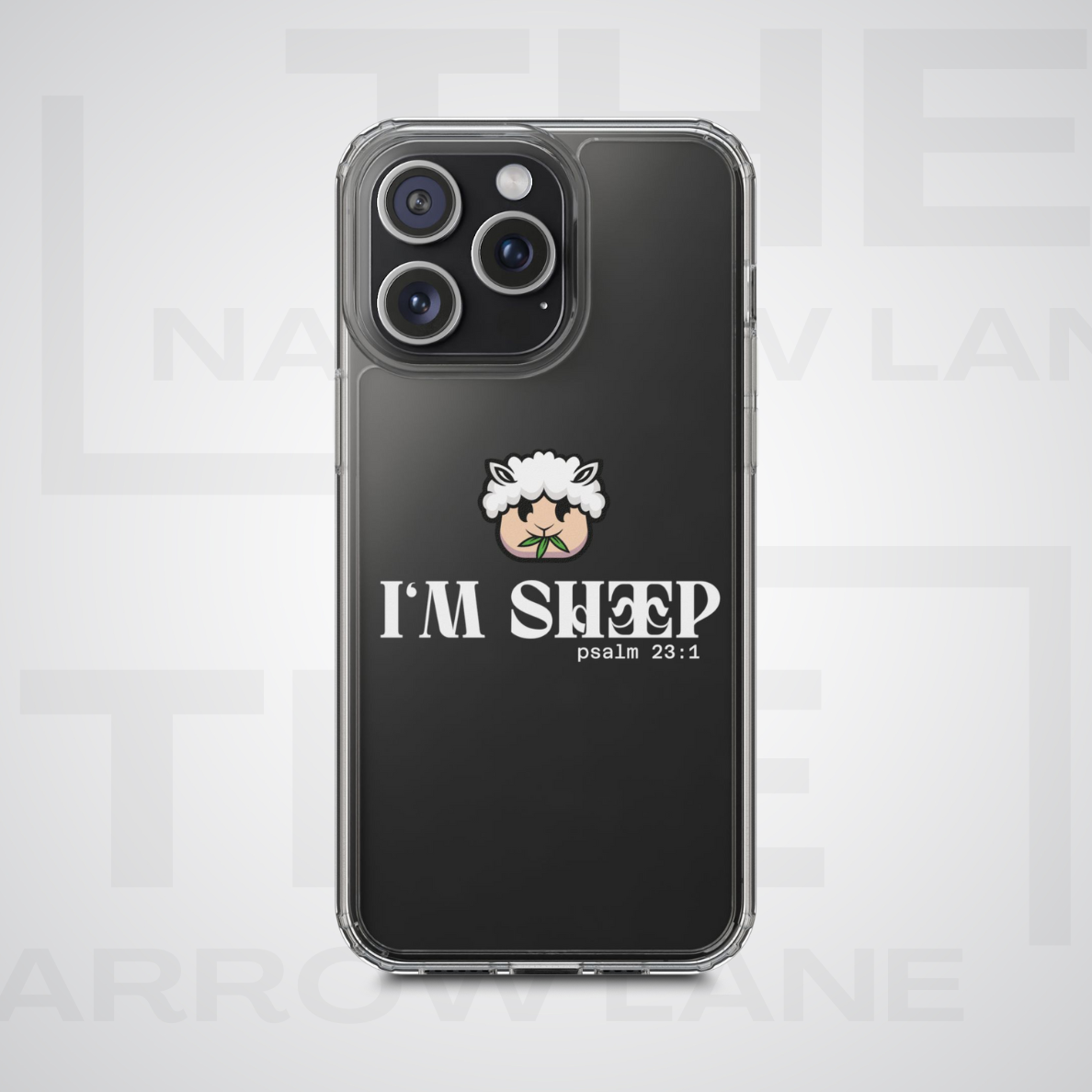 I'm Sheep Clear Phone Case