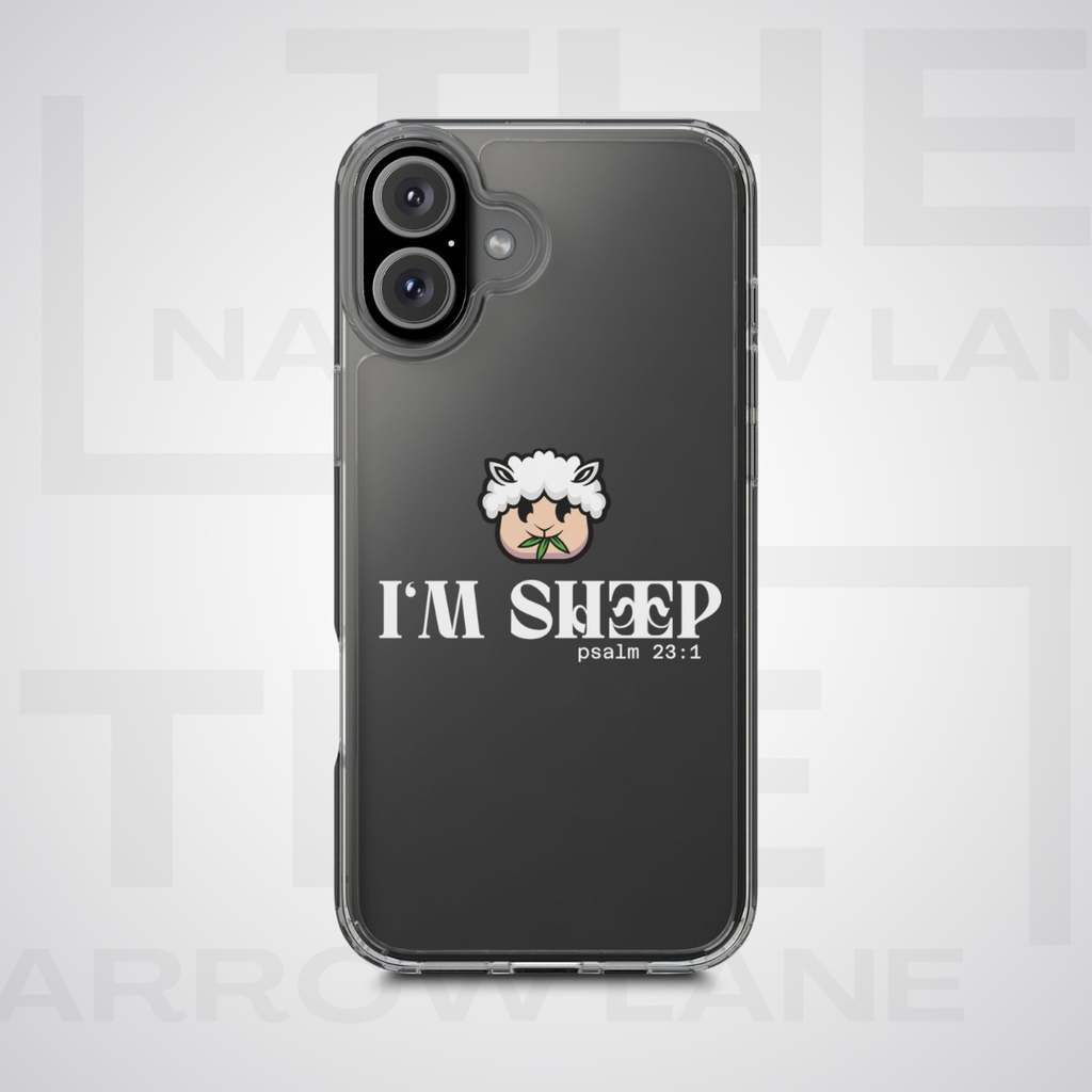 I'm Sheep Clear Phone Case