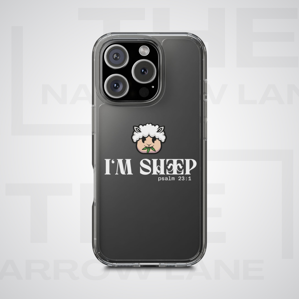 I'm Sheep Clear Phone Case