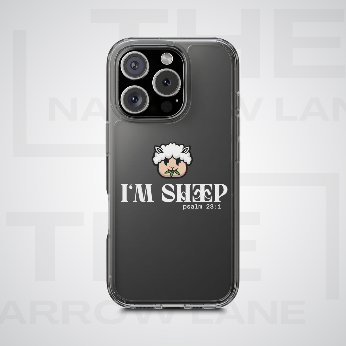 I'm Sheep Clear Phone Case