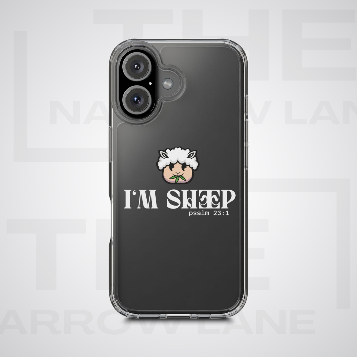 I'm Sheep Clear Phone Case