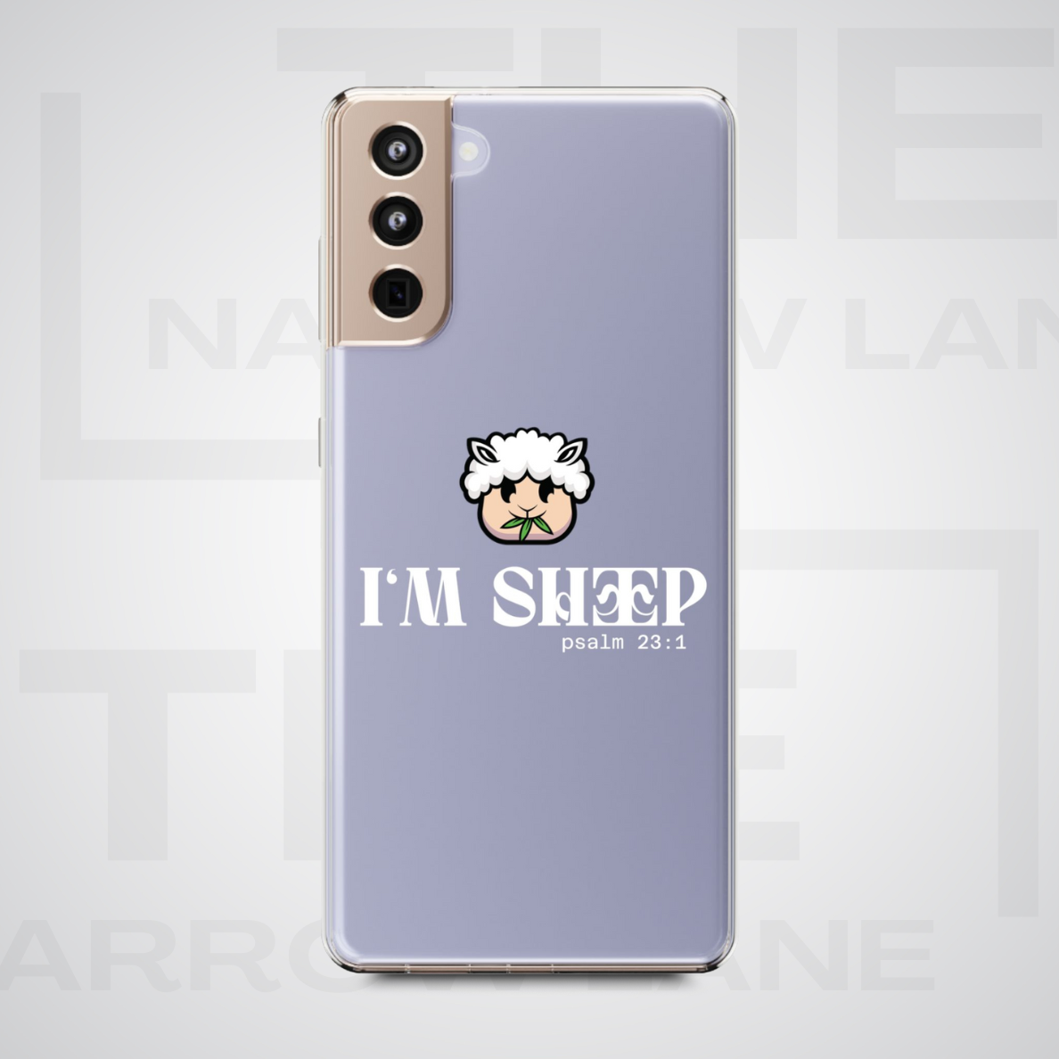 I'm Sheep Clear Phone Case