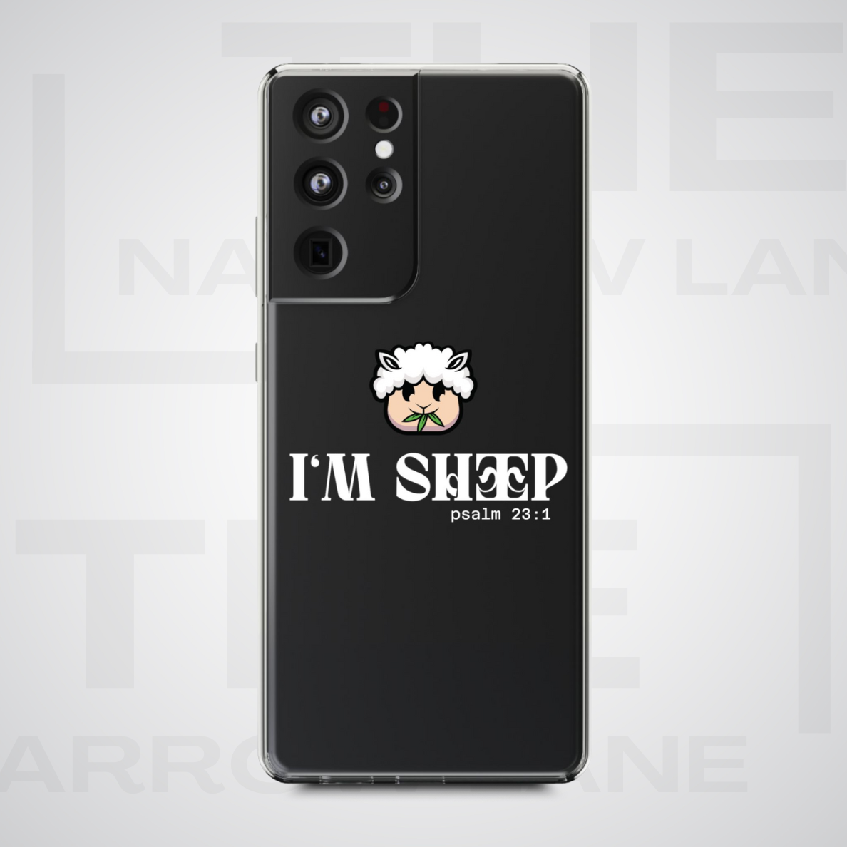 I'm Sheep Clear Phone Case
