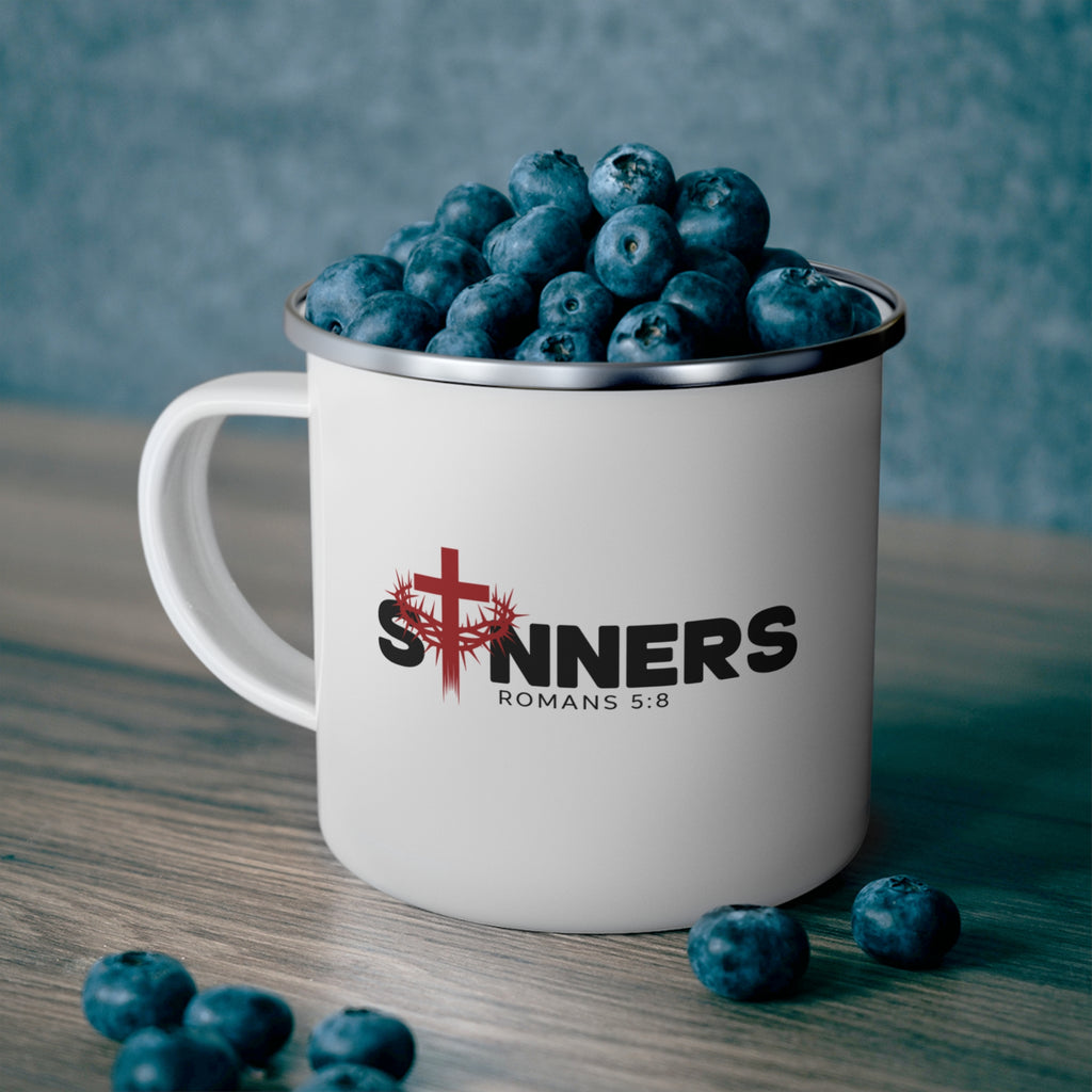 Still Sinners Enamel Mug | Personalized