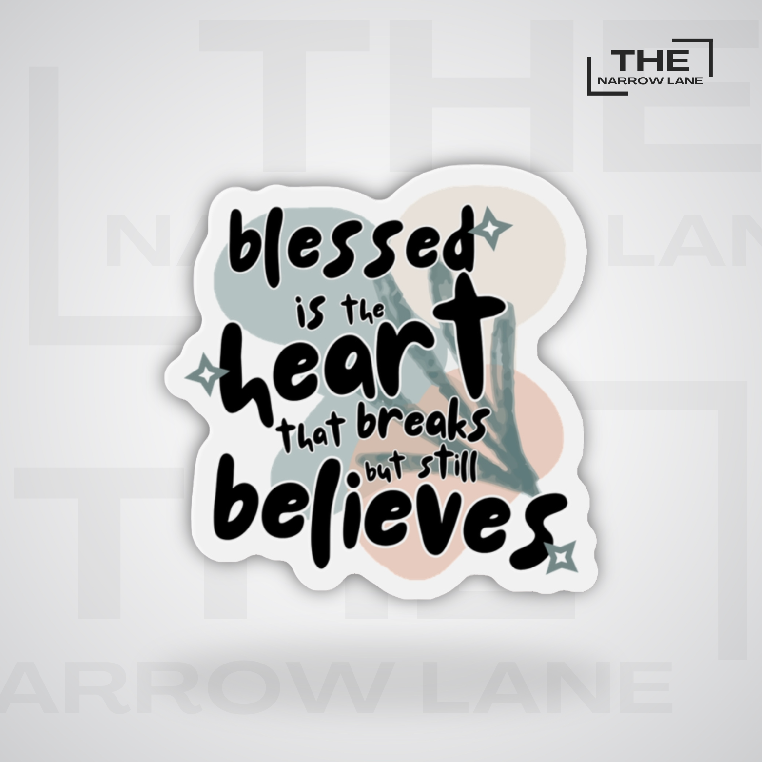 Blessed Heart Die-Cut Magnets