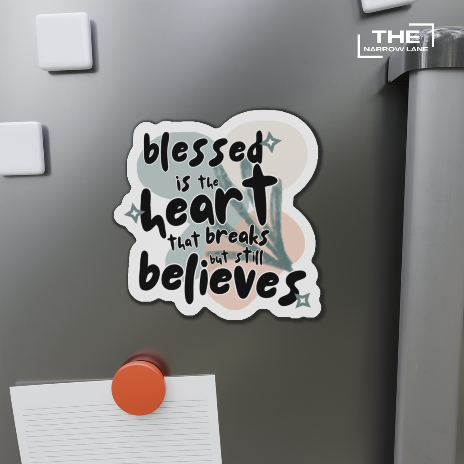 Blessed Heart Die-Cut Magnets