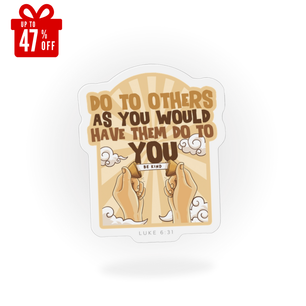 Be Kind Die-Cut Magnets | Luke 6:31