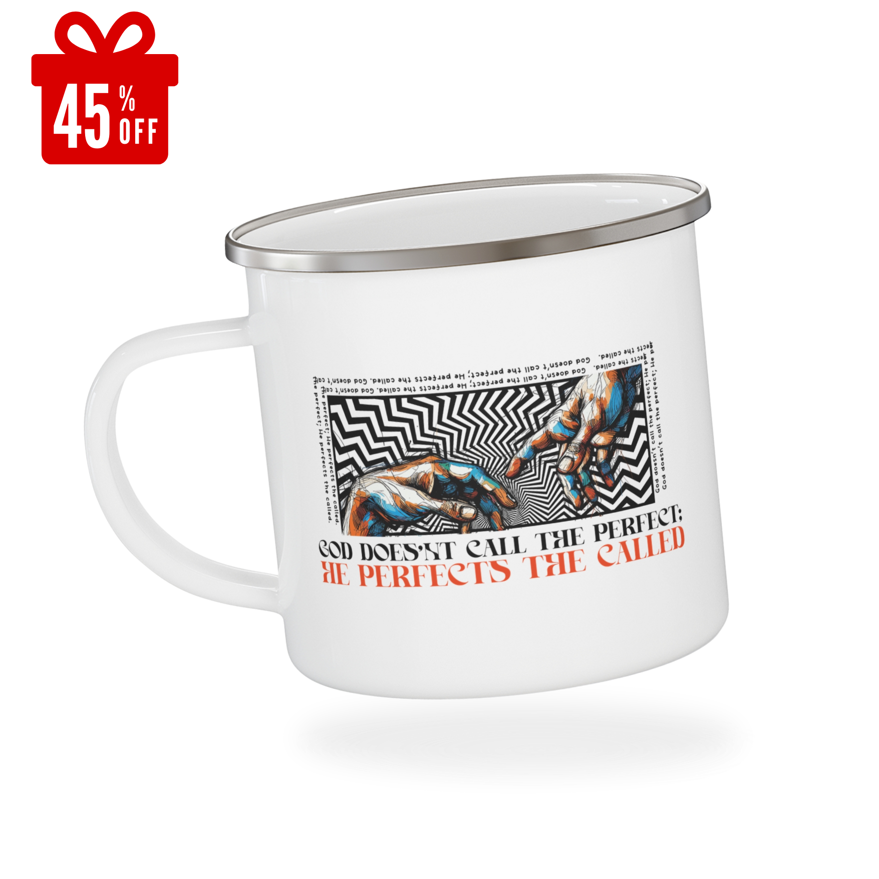 Called & Chosen Enamel Mug | Personalized