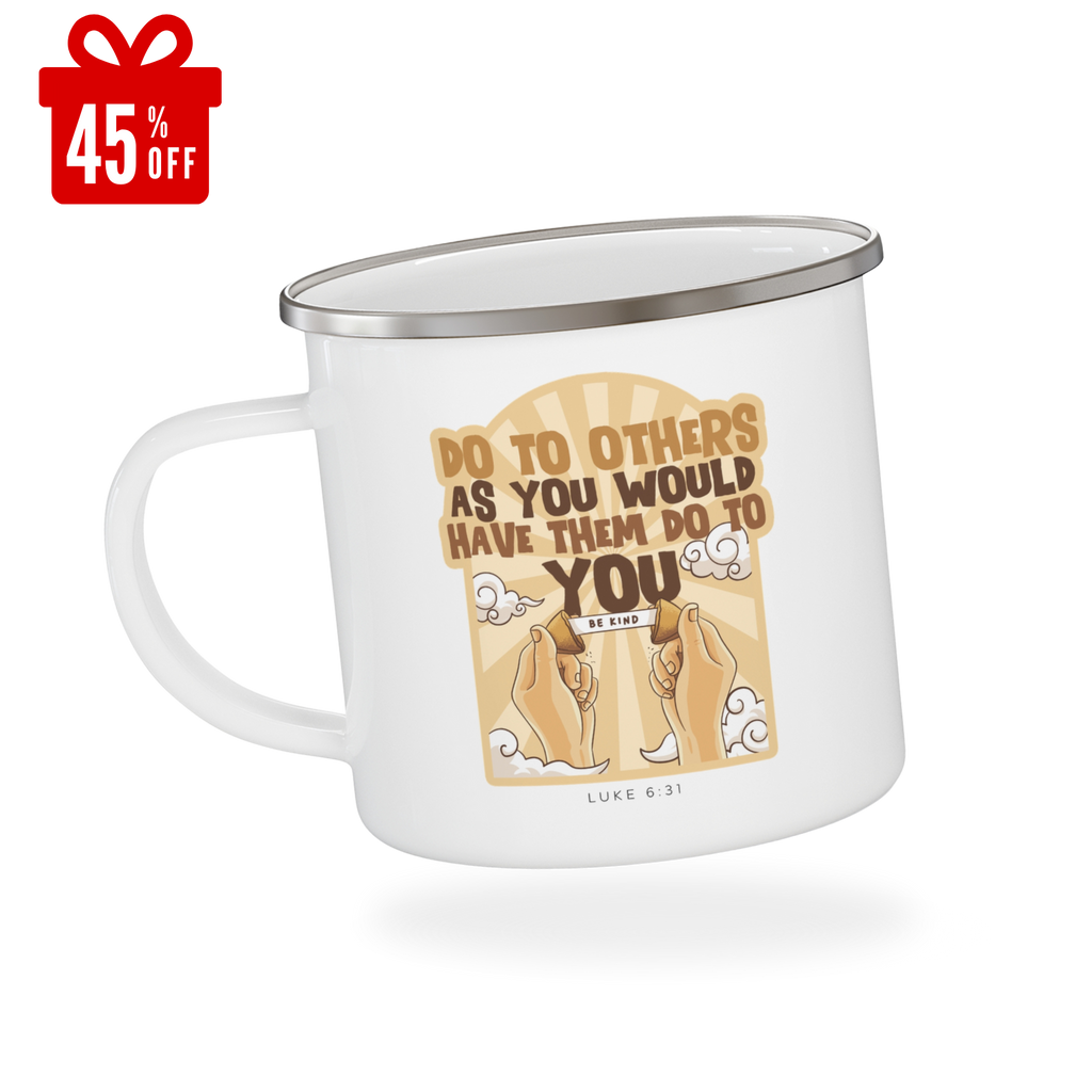 Be Kind Enamel Mug | Personalized