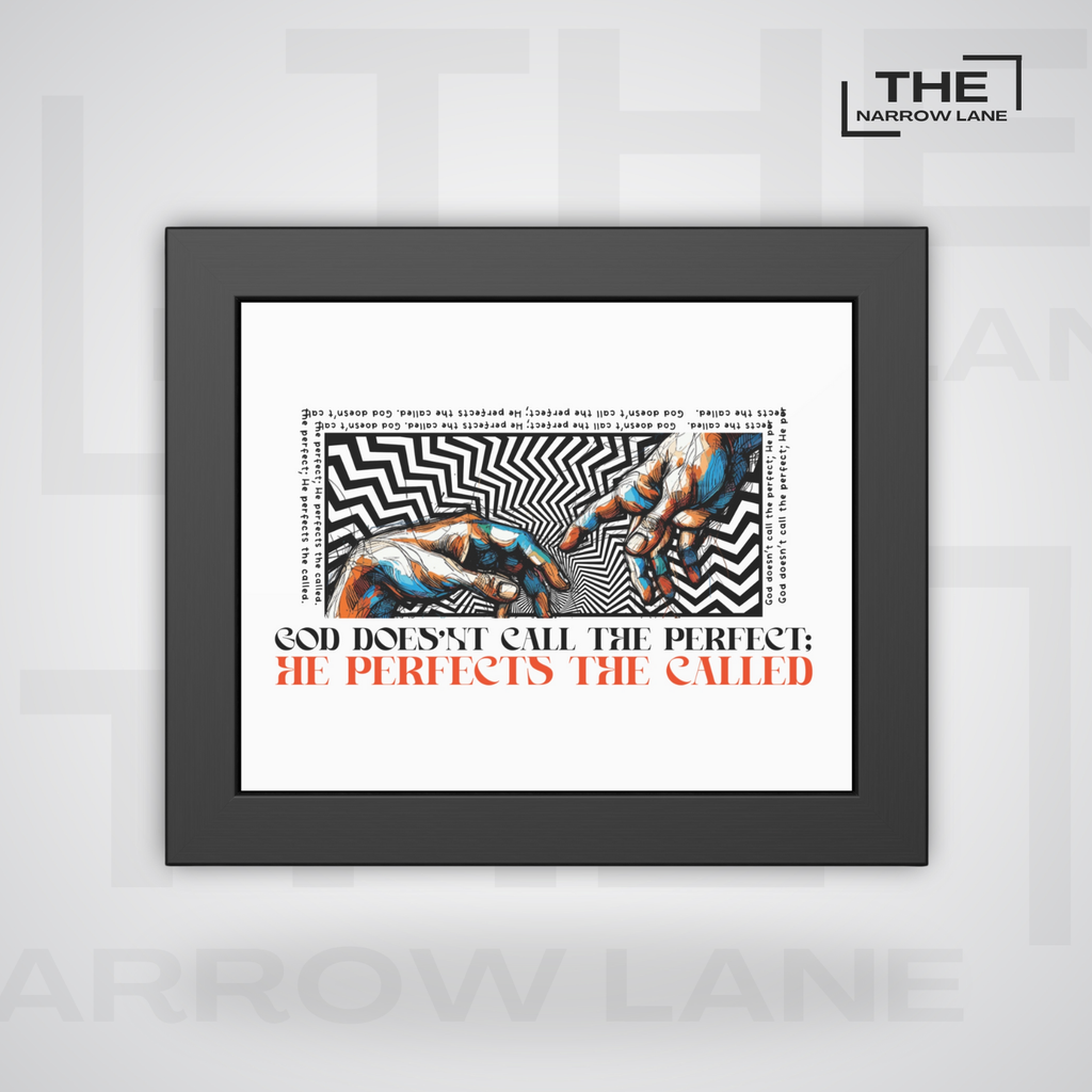 Inspirational Framed Poster | Bible Verse Wall Decor