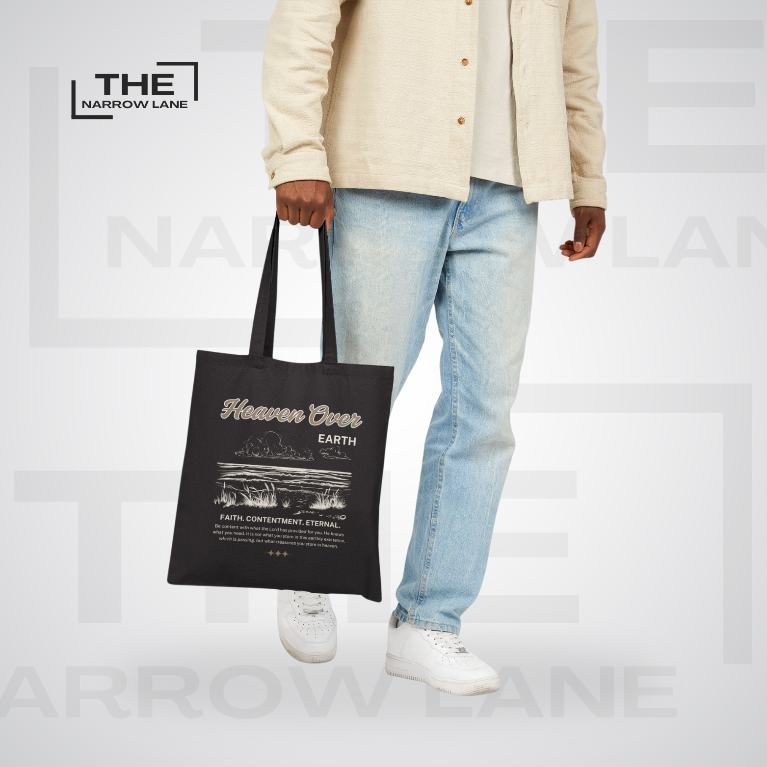 Beyond The Earth Canvas Tote Bag