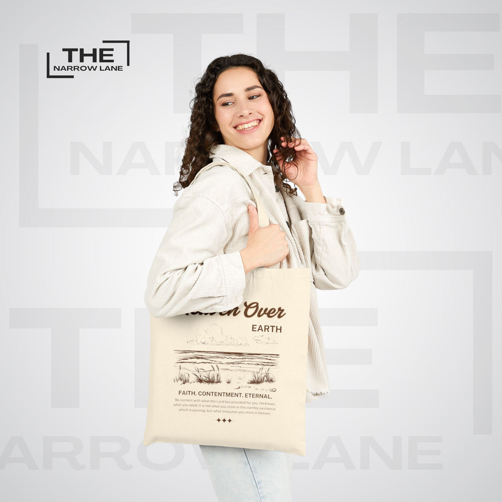 Beyond The Earth Canvas Tote Bag