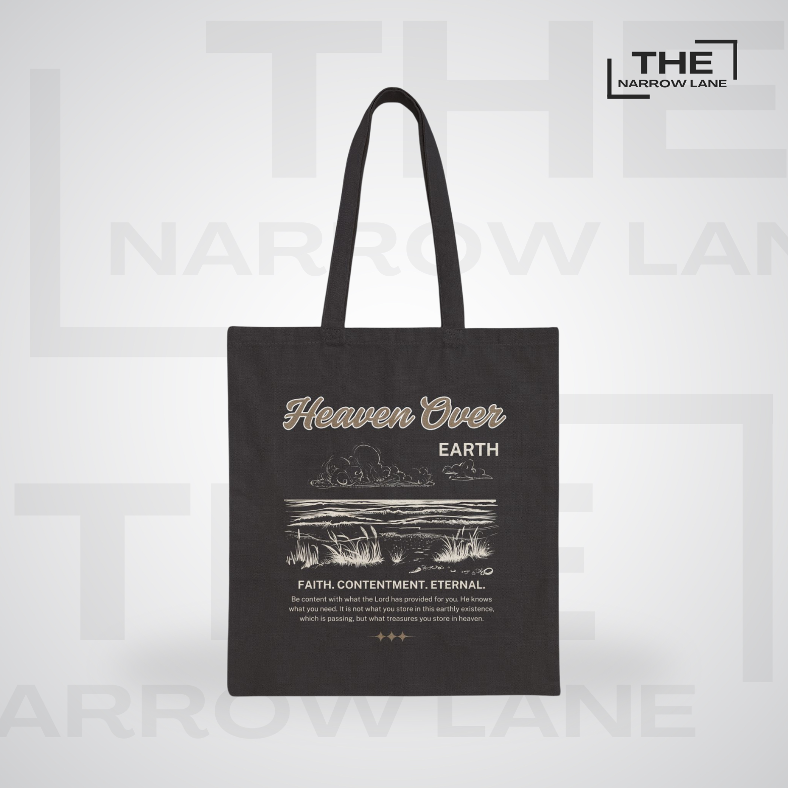 Beyond The Earth Canvas Tote Bag