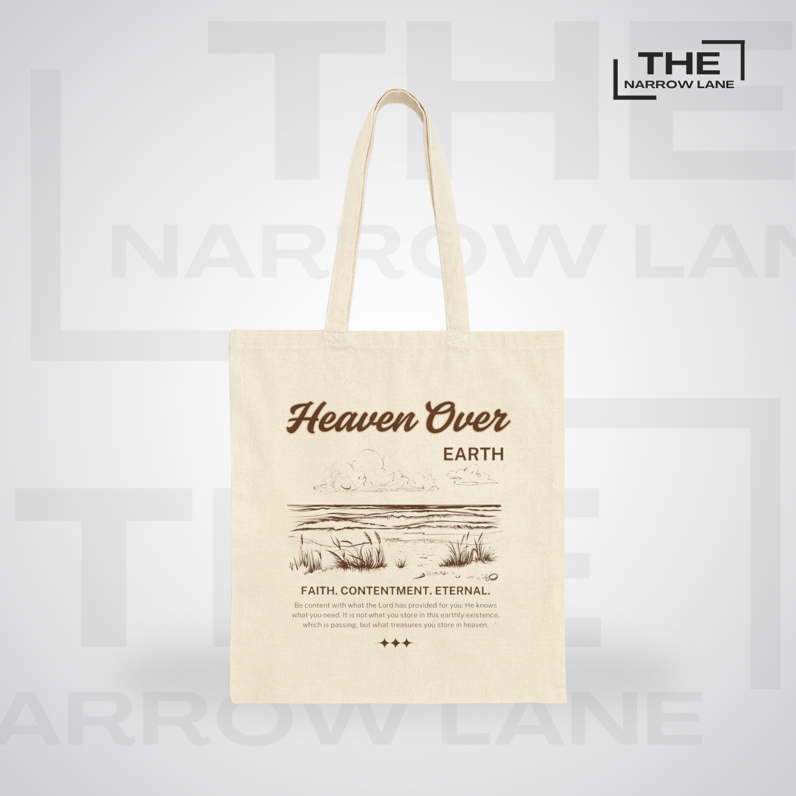 Beyond The Earth Canvas Tote Bag