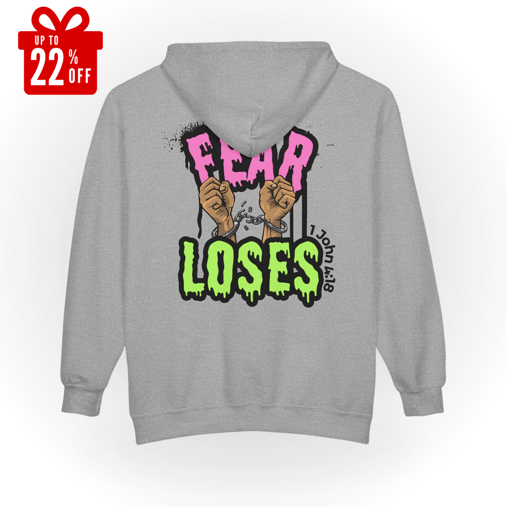 Fear Loses Full-Zip Hooded Sweatshirt