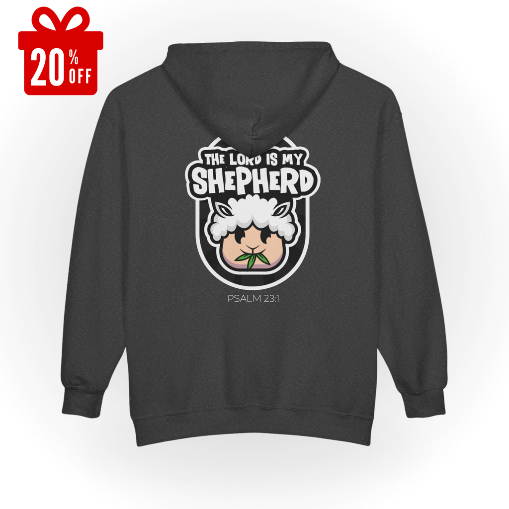 I Am Shepherd Full-Zip Hooded Sweatshirt | Personalized