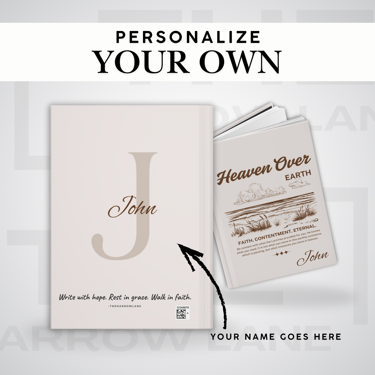 Beyond The Earth Hardcover Journal