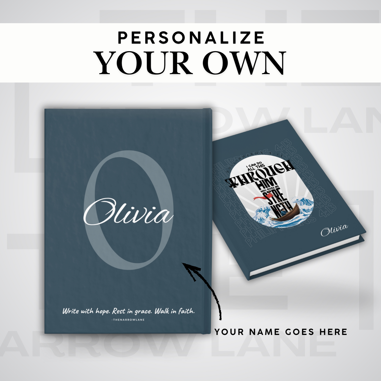 I Can Do All Things Hardcover Journal