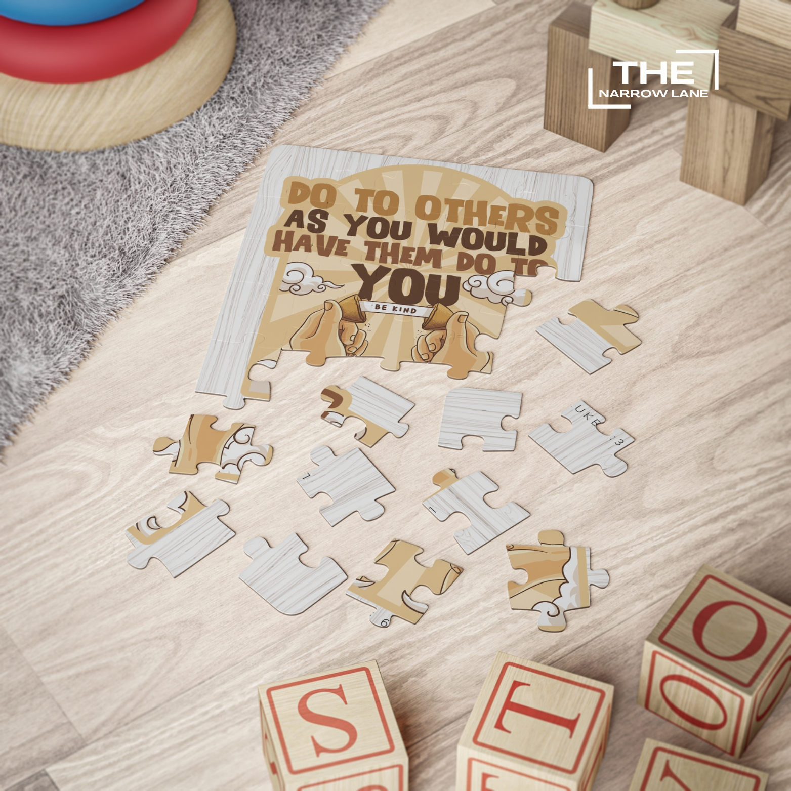 Kids’ Bible Verse Puzzle (30 Pieces)