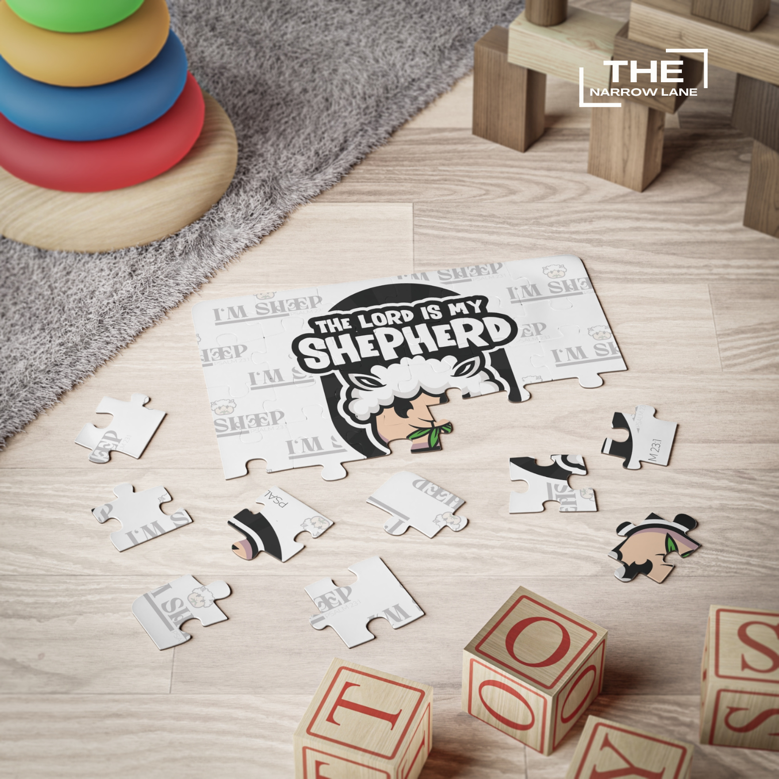 Kids’ Bible Verse Puzzle (30 Pieces)