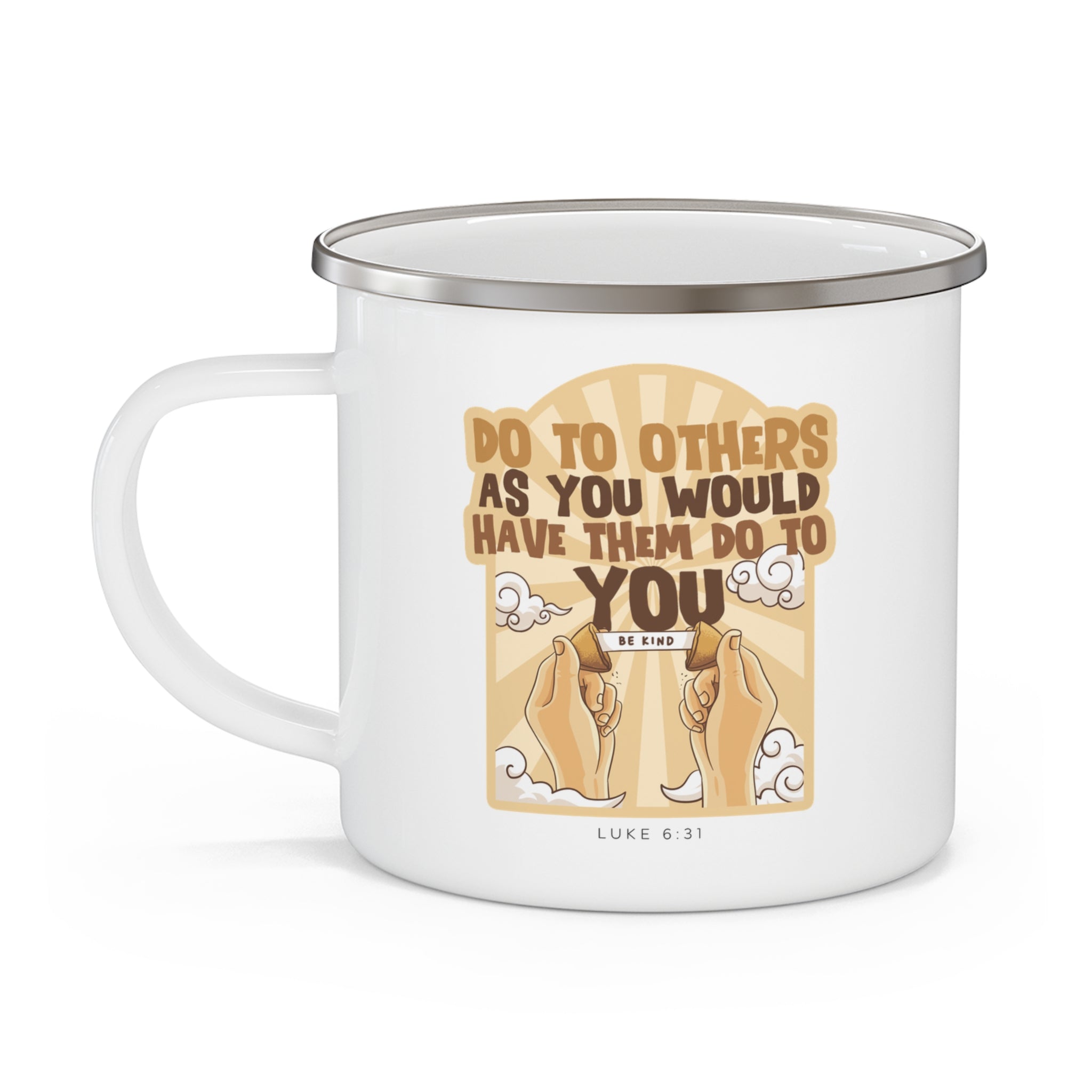 Be Kind Enamel Mug | Personalized