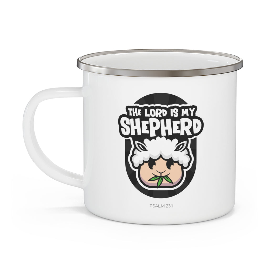 I Am Shepherd Enamel Mug | Personalized