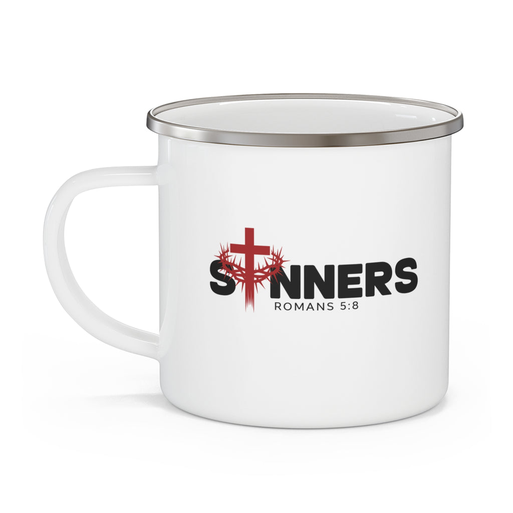 Still Sinners Enamel Mug | Personalized