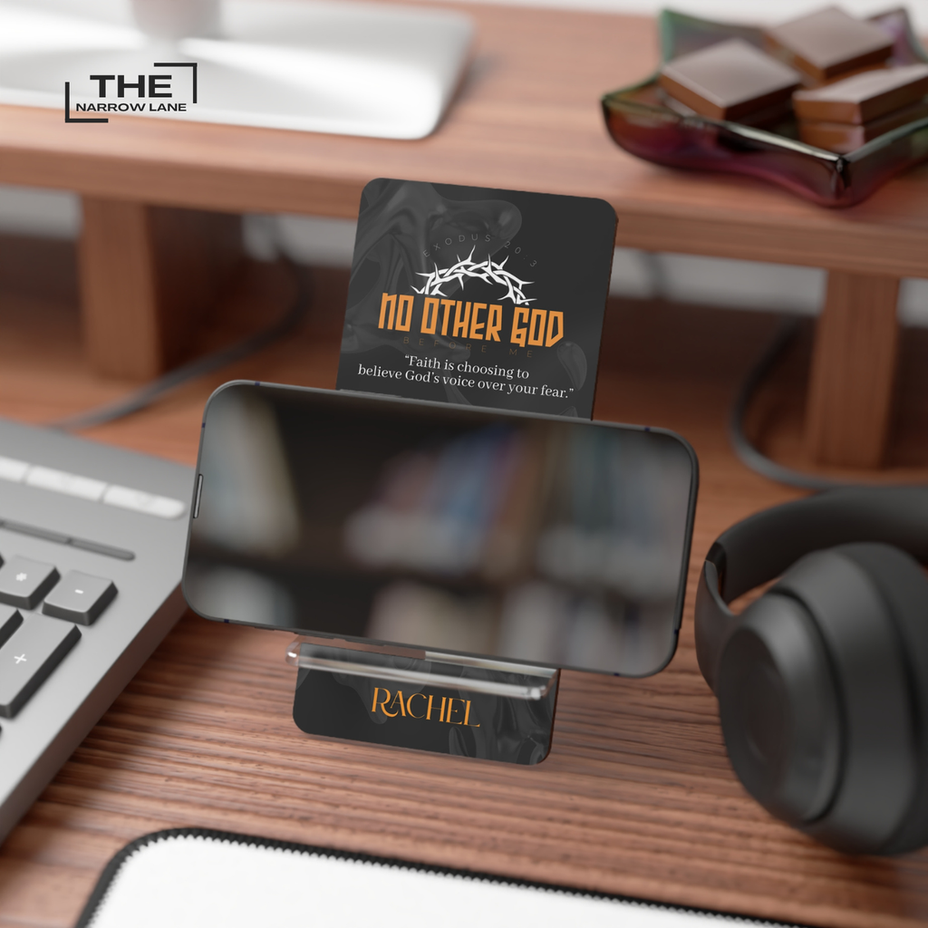 No Other God Mobile Phone Stand