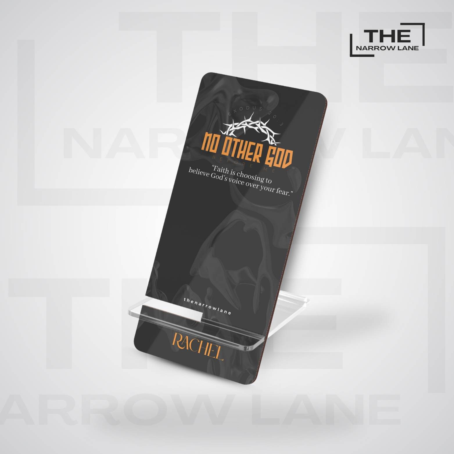 No Other God Mobile Phone Stand